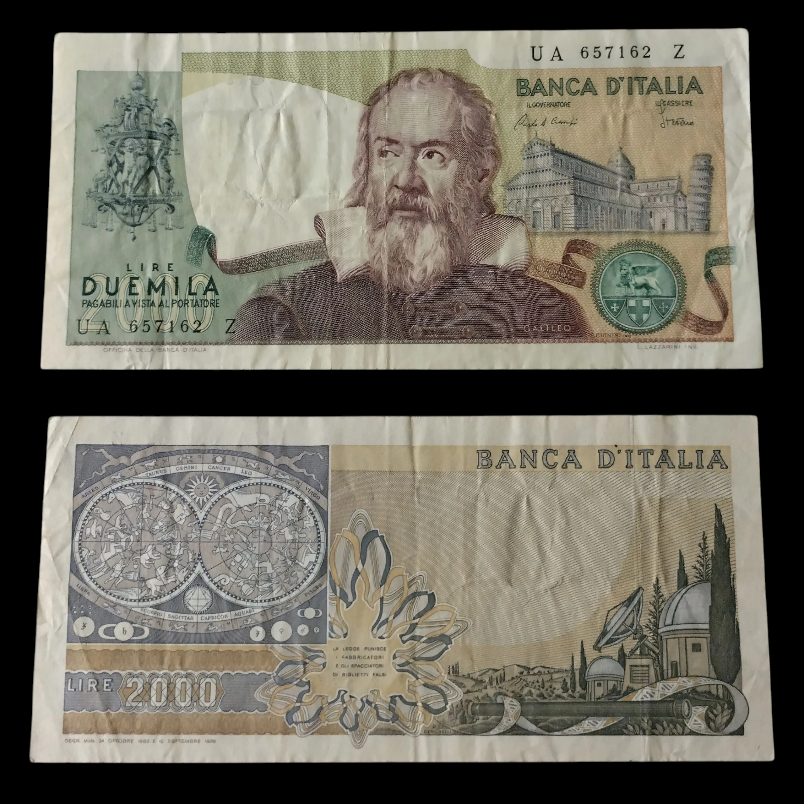 • Italia 2000 liras VF