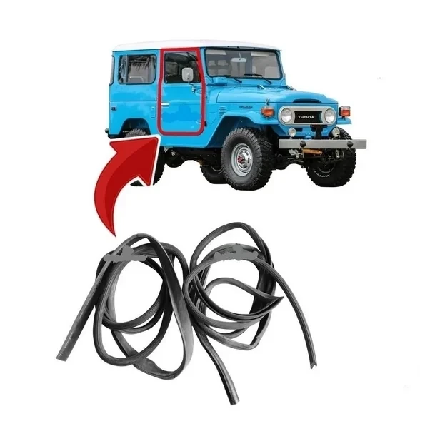 Par gomas puerta delantera Toyota Bandeirante 1968-1985 / 060687