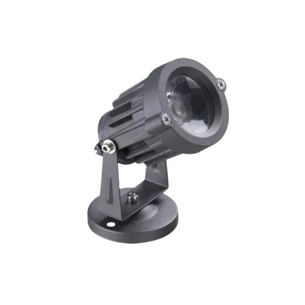 MINI LUMINARIA PISO 3W GRIS IP65