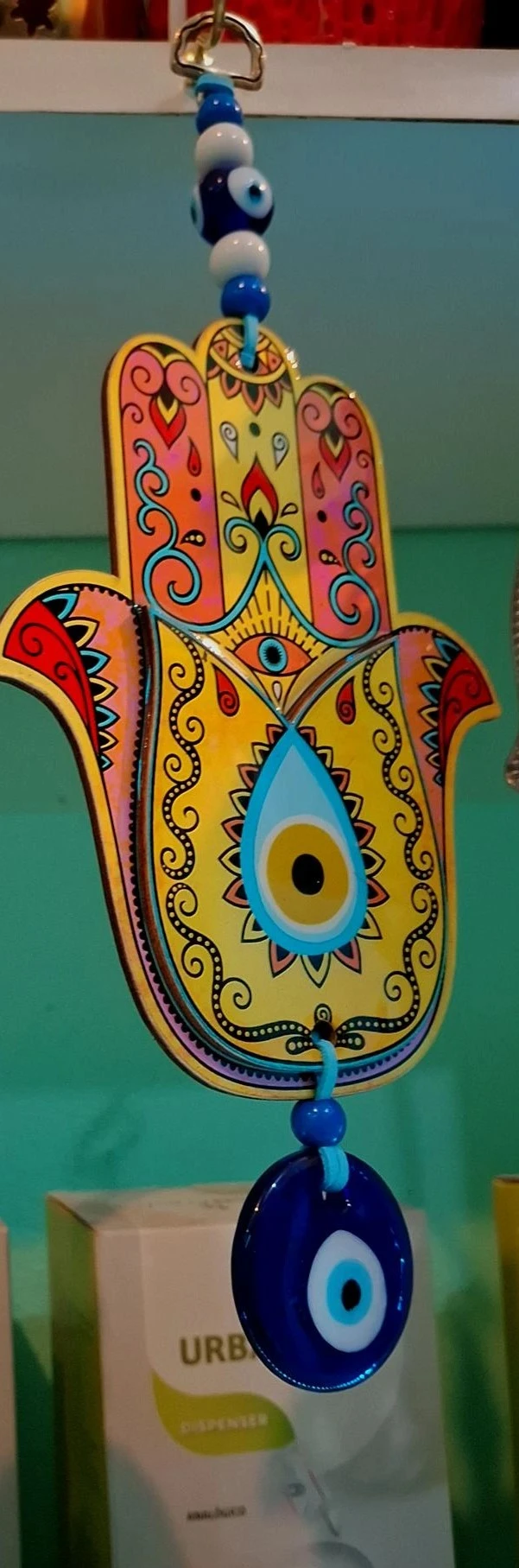 Colgante con ojo turco