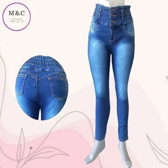 Pantalon Talla 15 mezclilla  4