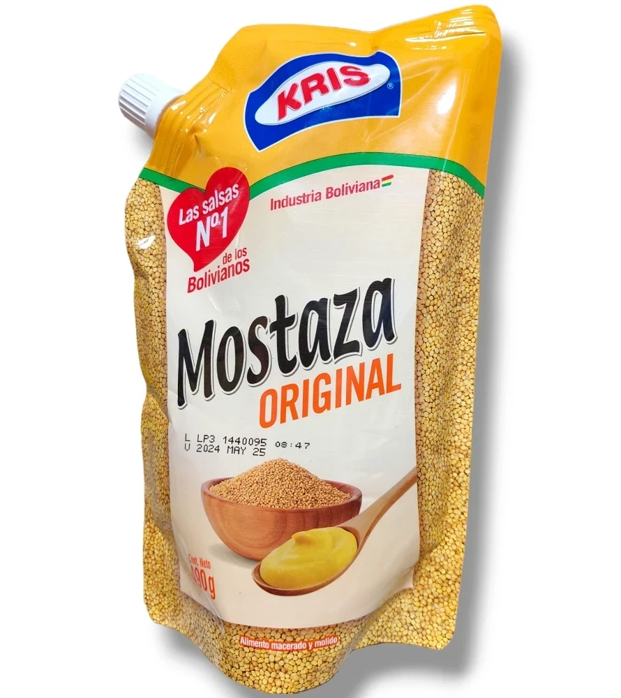 MOSTAZA ORIGINAL 490g  KRIS 