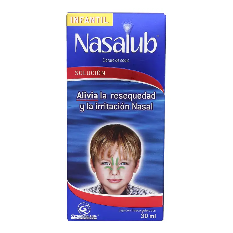 NASALUB ( CLORURO DE SODIO) SOL. 0.65G 