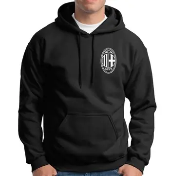 POLERA CON CAPUCHA DE AC. MILAN