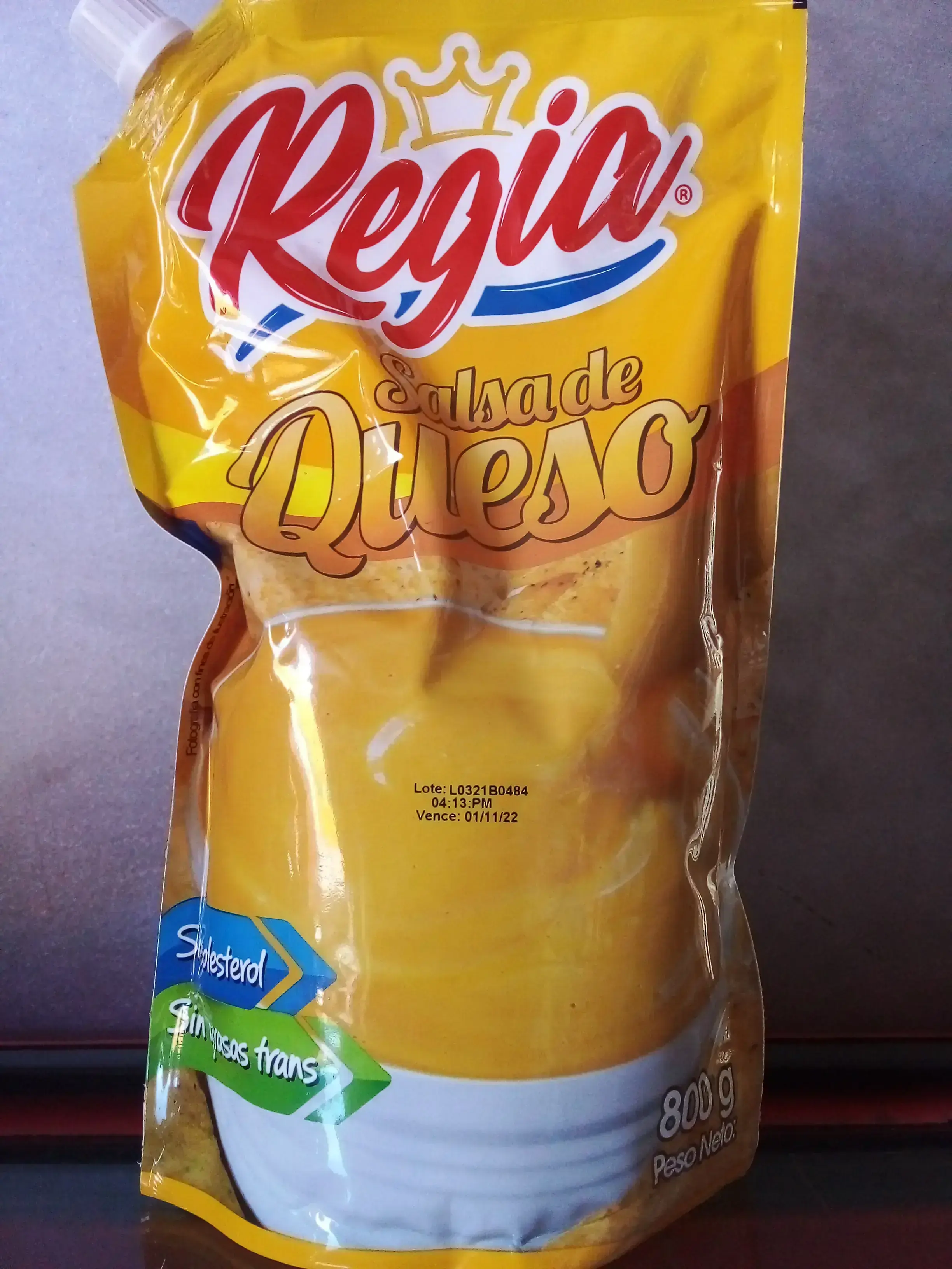 Salsa de queso regia de 800 g