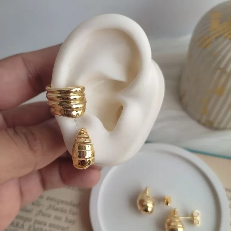 Topo gota espiral mini.  2
