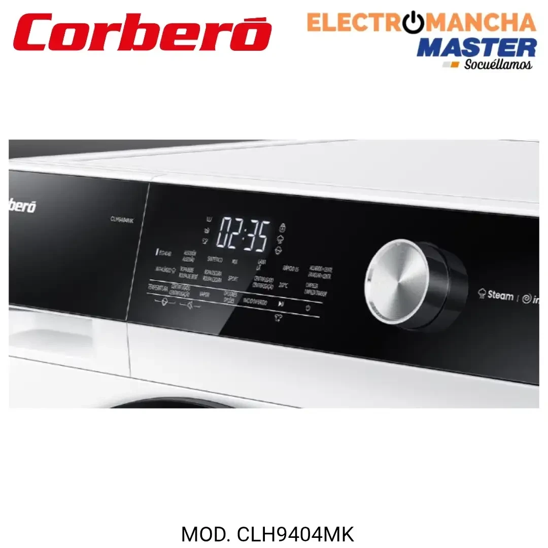 LAVADORA CORBERO CLH9404MK 9 KILOS 1400RPM A  3