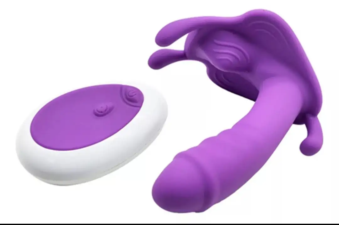 Vibrador mariposa estimulador punto g (MORADO)