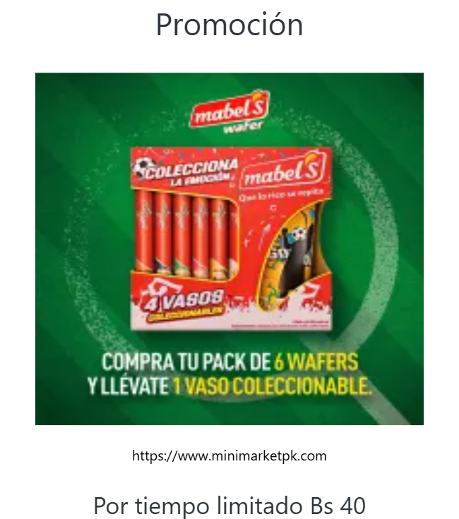 Promoción