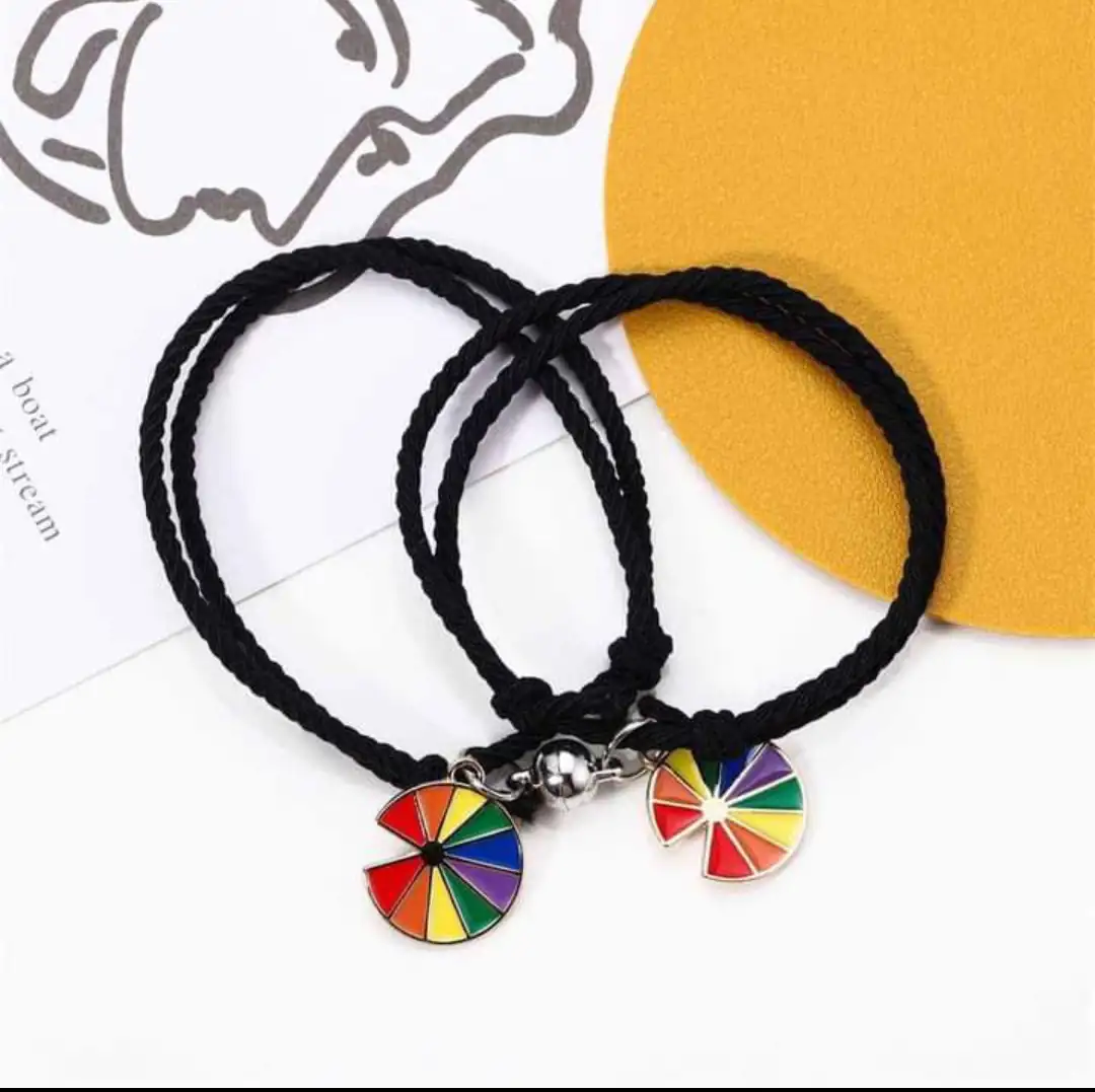 Pulsera duo de colores 