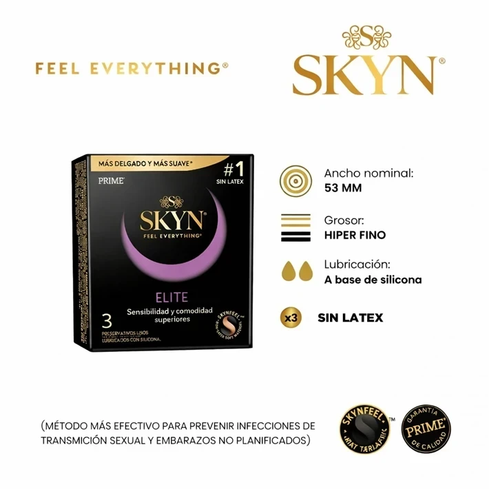 Preservativos Skyn Elite