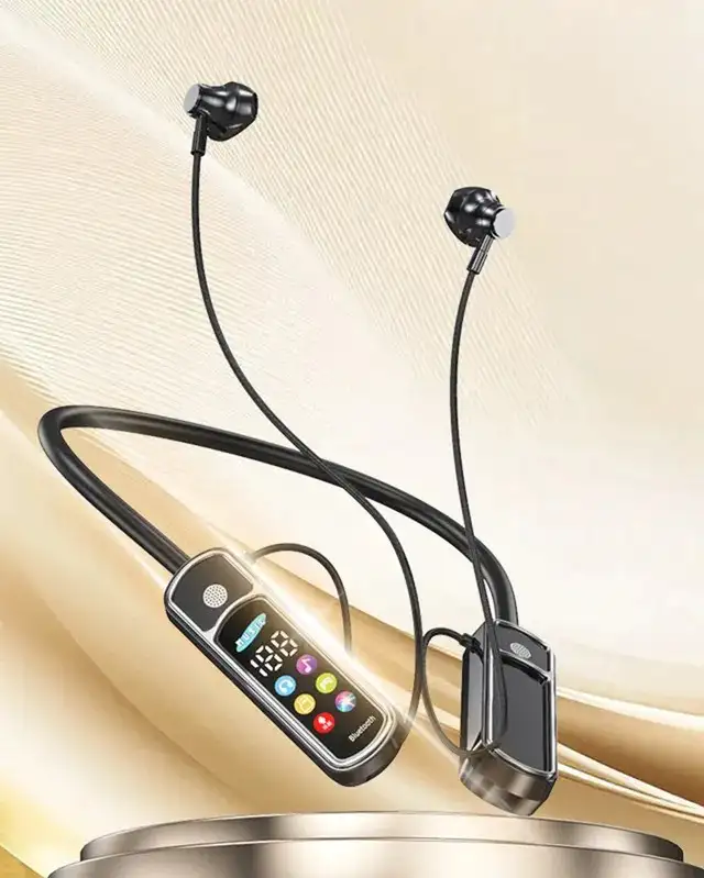 AURICULARES BLUETOOTH CON BANDA EN EL CUELLO 🧣 2