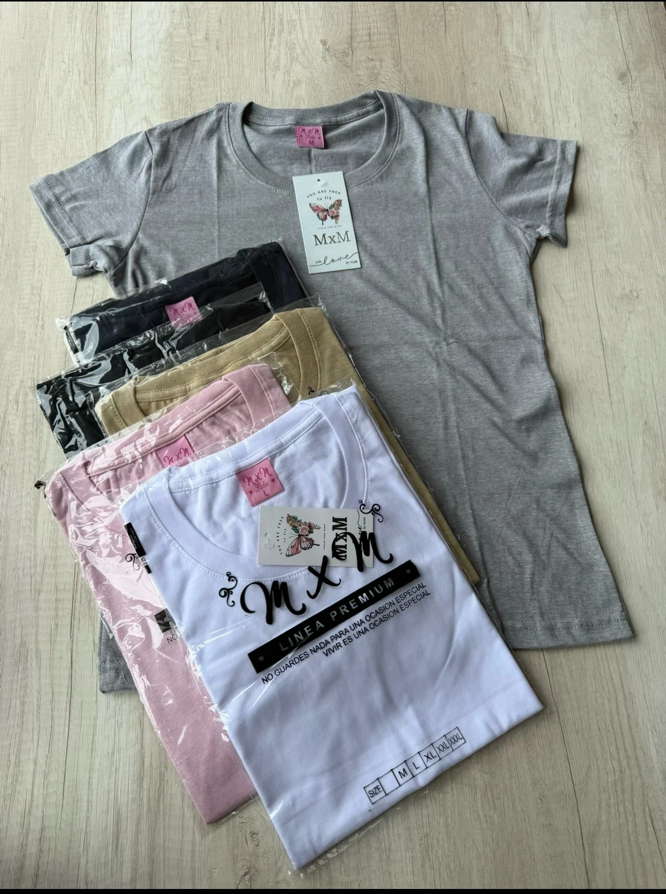 REMERAS BASICA MUJER 