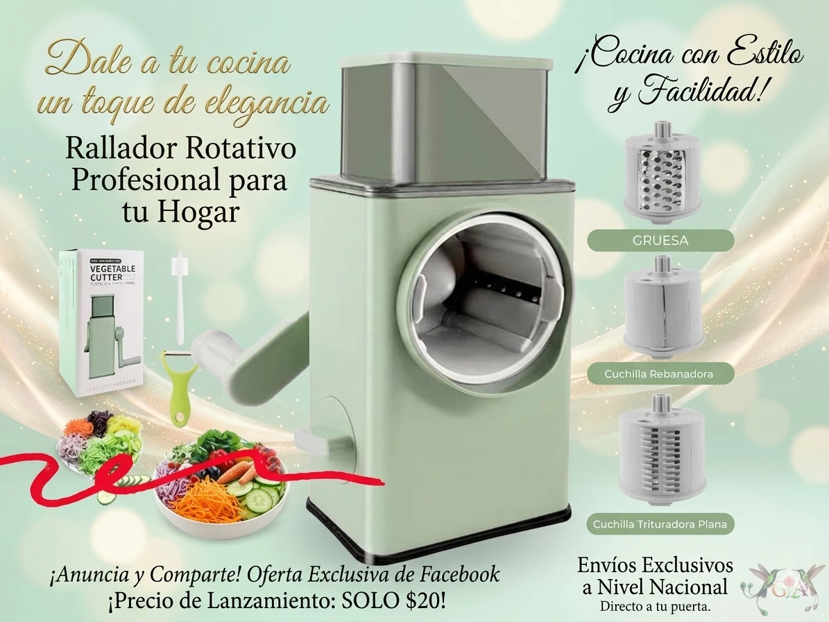Picador de verduras y queso 
