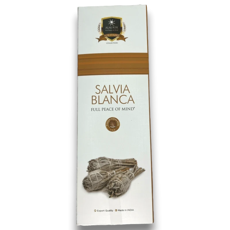 Incienso Salvia Blanca  Alaukik 90 gr