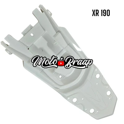 PL XR 190 L Guardabarro trasero blanco IMGUT82 OKL