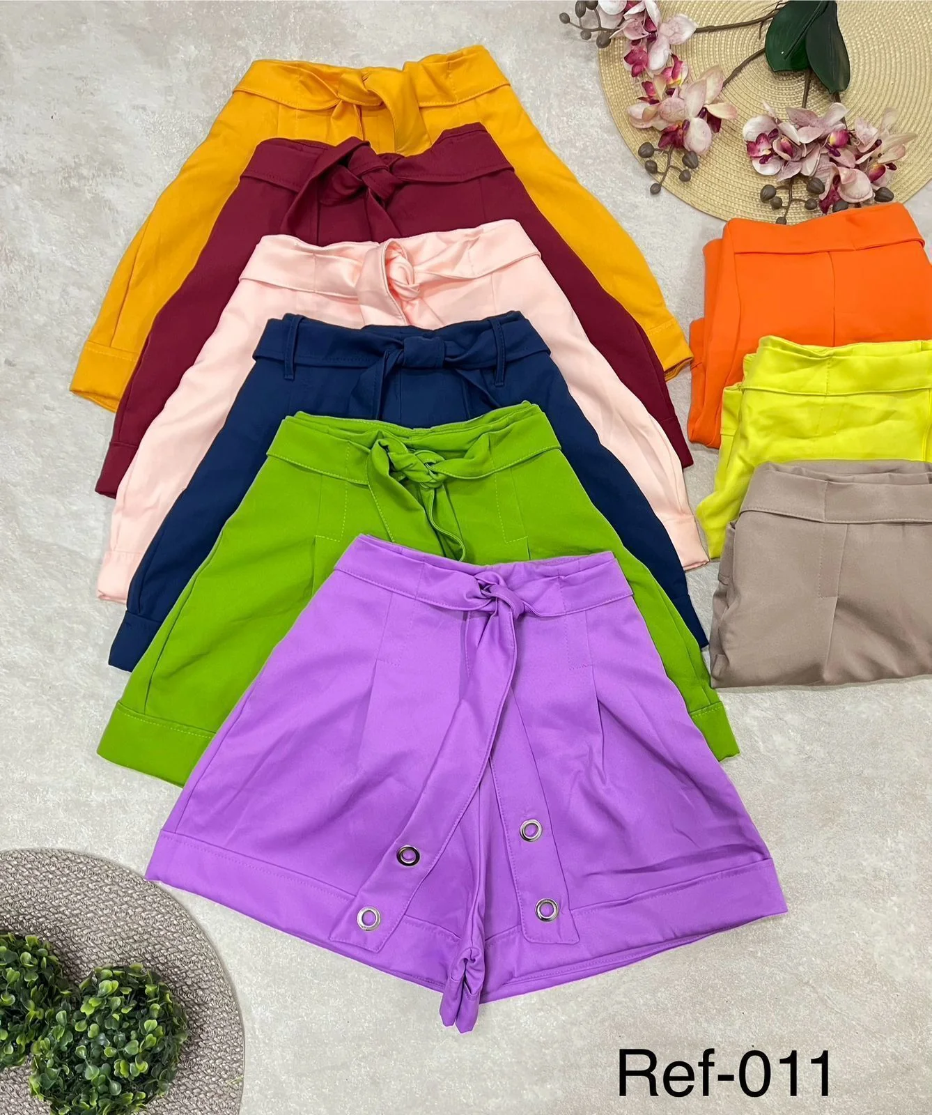 Short EM ALFAITARIA DE LUXO LAÇO