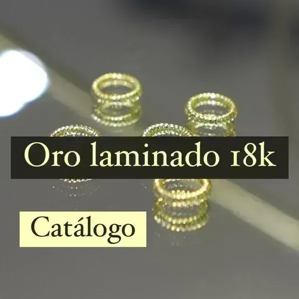 Oro laminado 18k