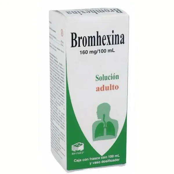Bromhexina adulto 160mg/100ml