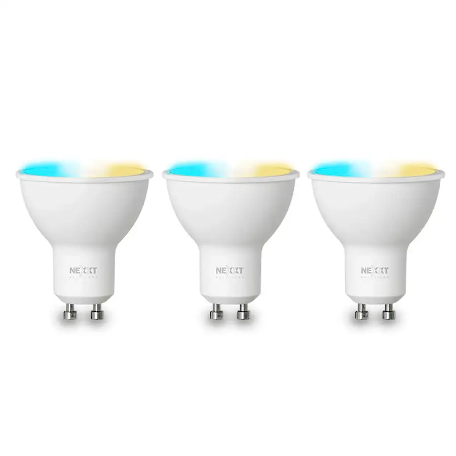 Nexxt Solution bombilla inteligente kit x3