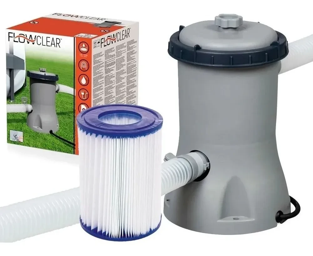 Filtro Bomba flowclear Bestway filtro 1100 Ltr - 14300 Ltr 58383 Bestway
