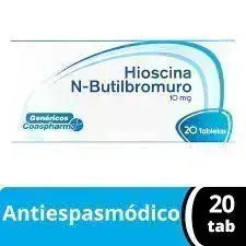 HIOSCINA N-BUTIL + ACETAMINOFEN X 20 TAB COASPHARMA