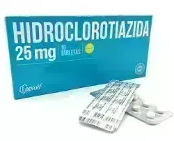 HIDROCLOROTIAZIDA 25 MG X 400 TAB LAPROFF