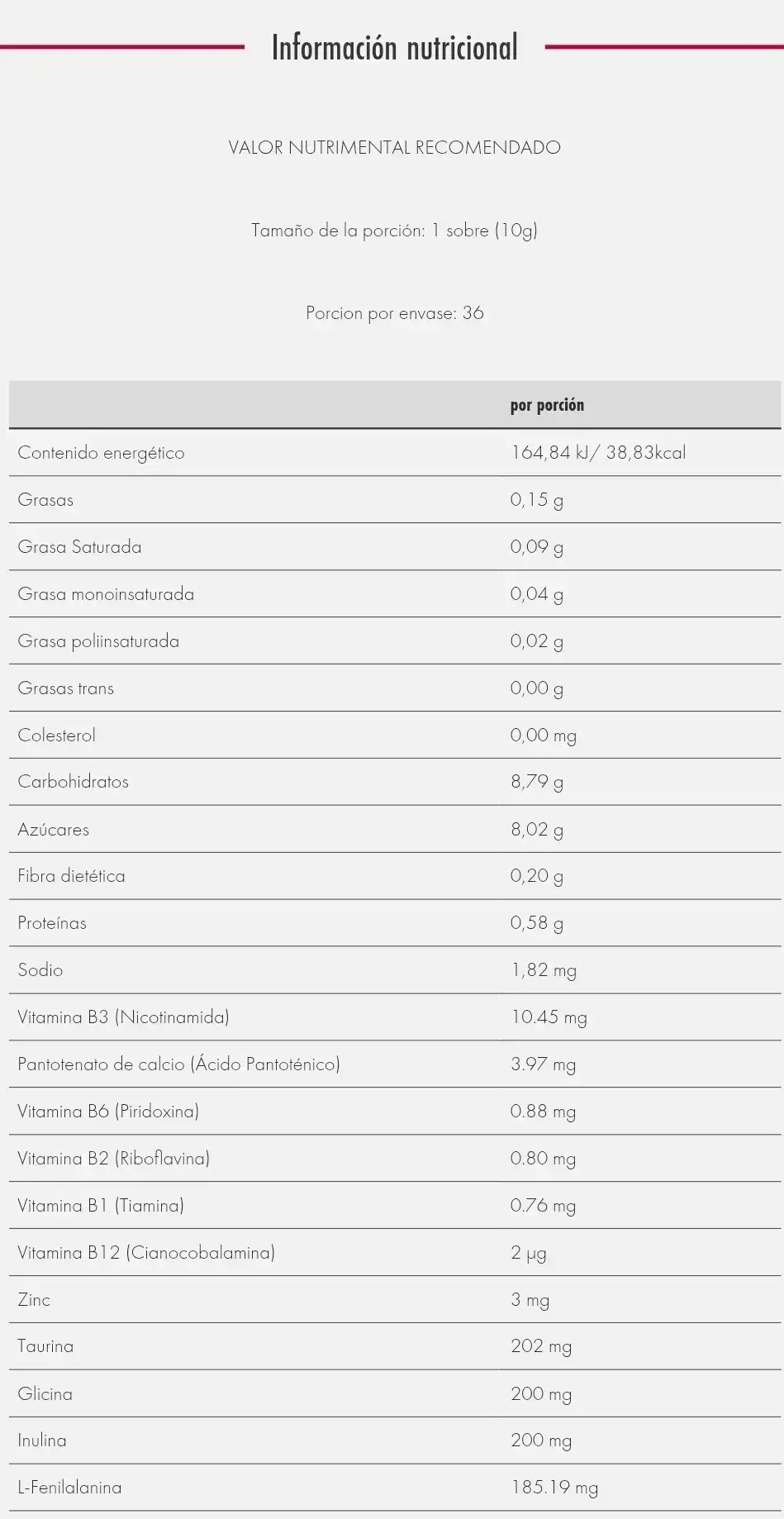 SUPERNOVA (36 sobres de 10 g c/u) 4