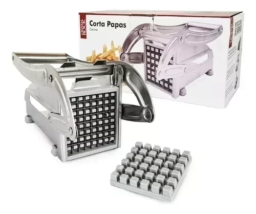 Corta Papas Crystal Rock Acero Inoxidable Con Manija cortapapa 2
