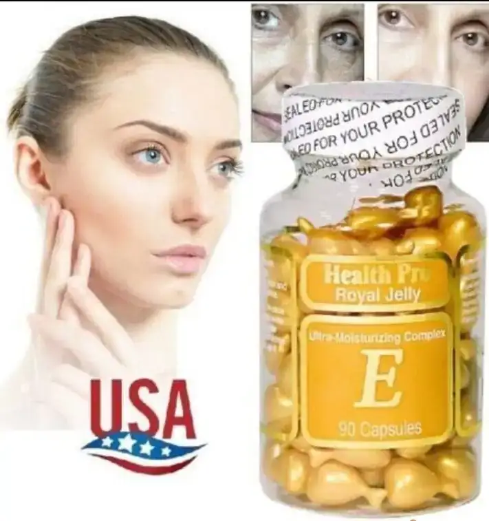 Vitamina E en cápsulas.  2