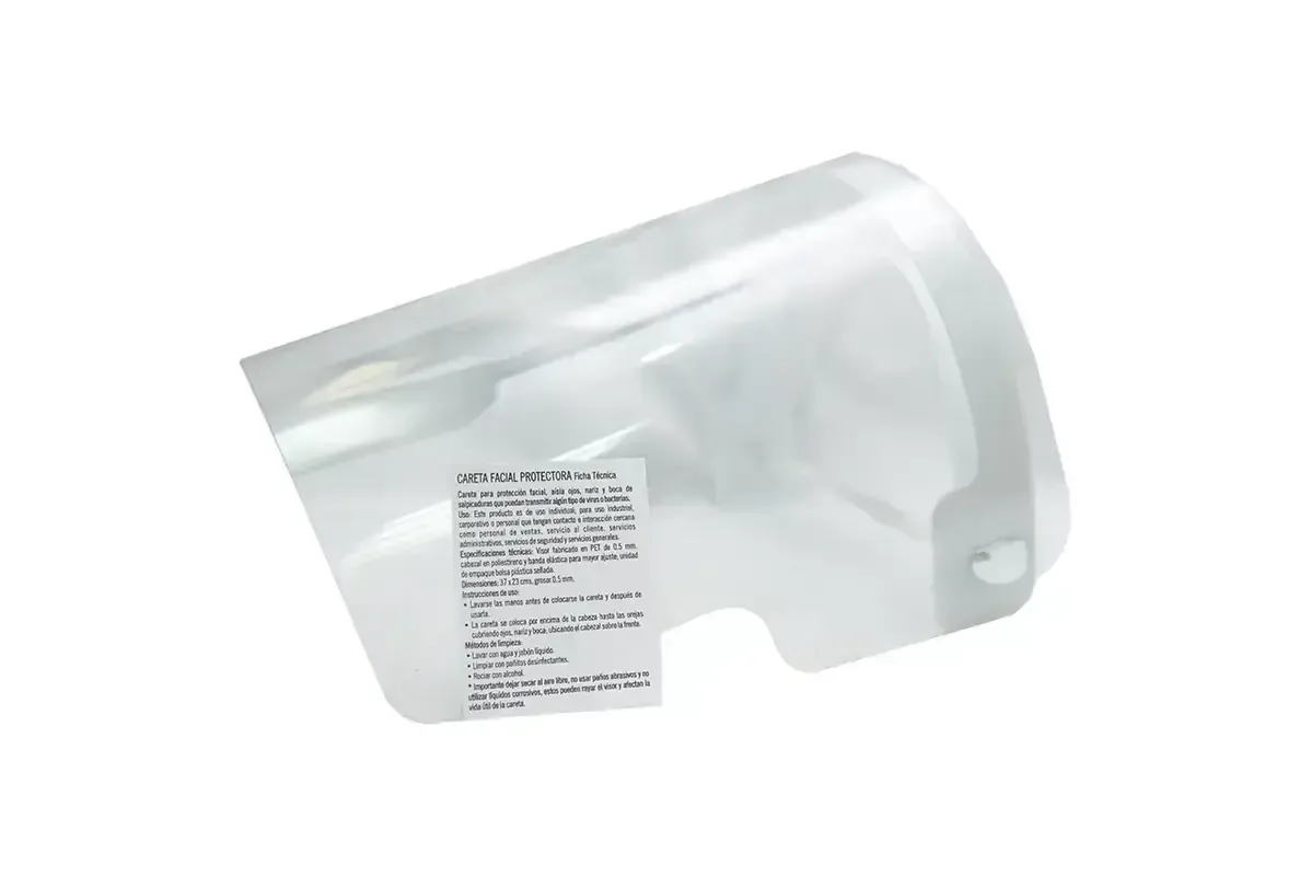 CARETA FACIAL PROTECTORA 