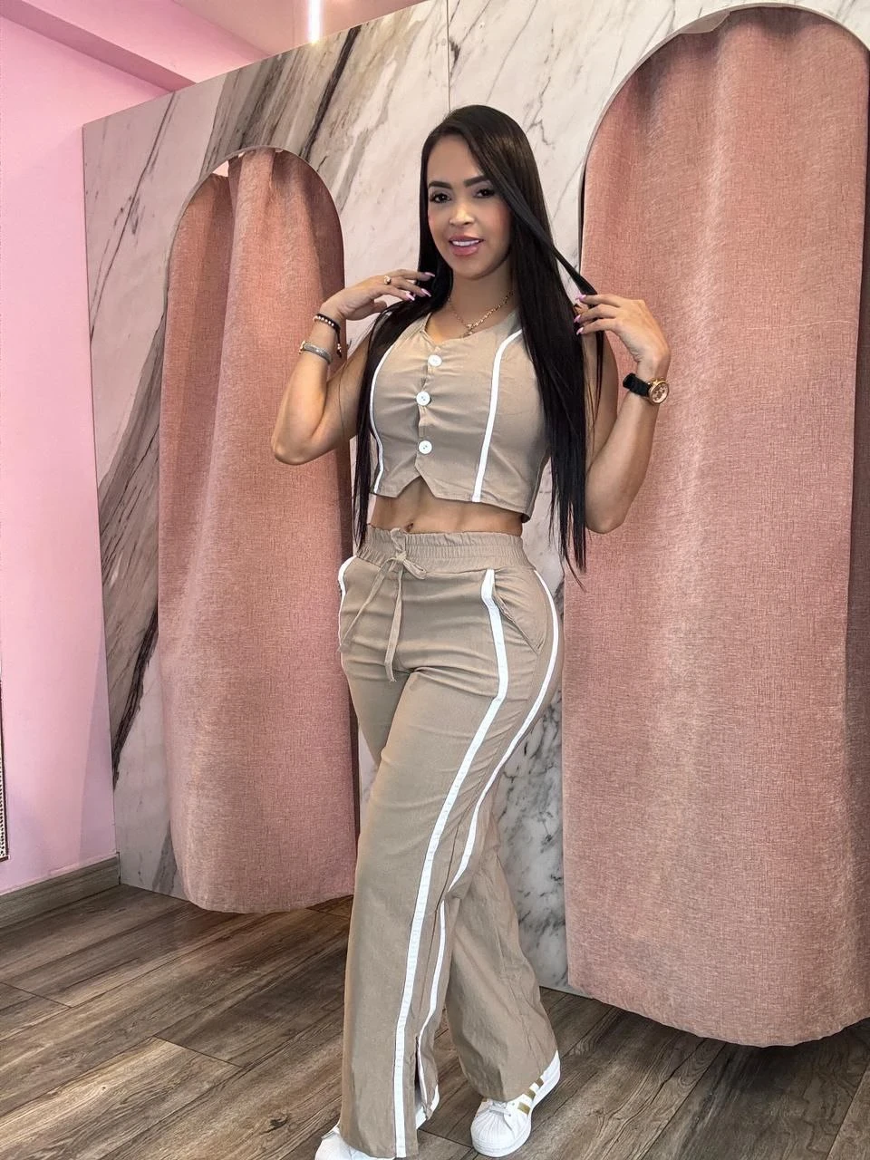 Conjunto 2 prendas chaleco  2