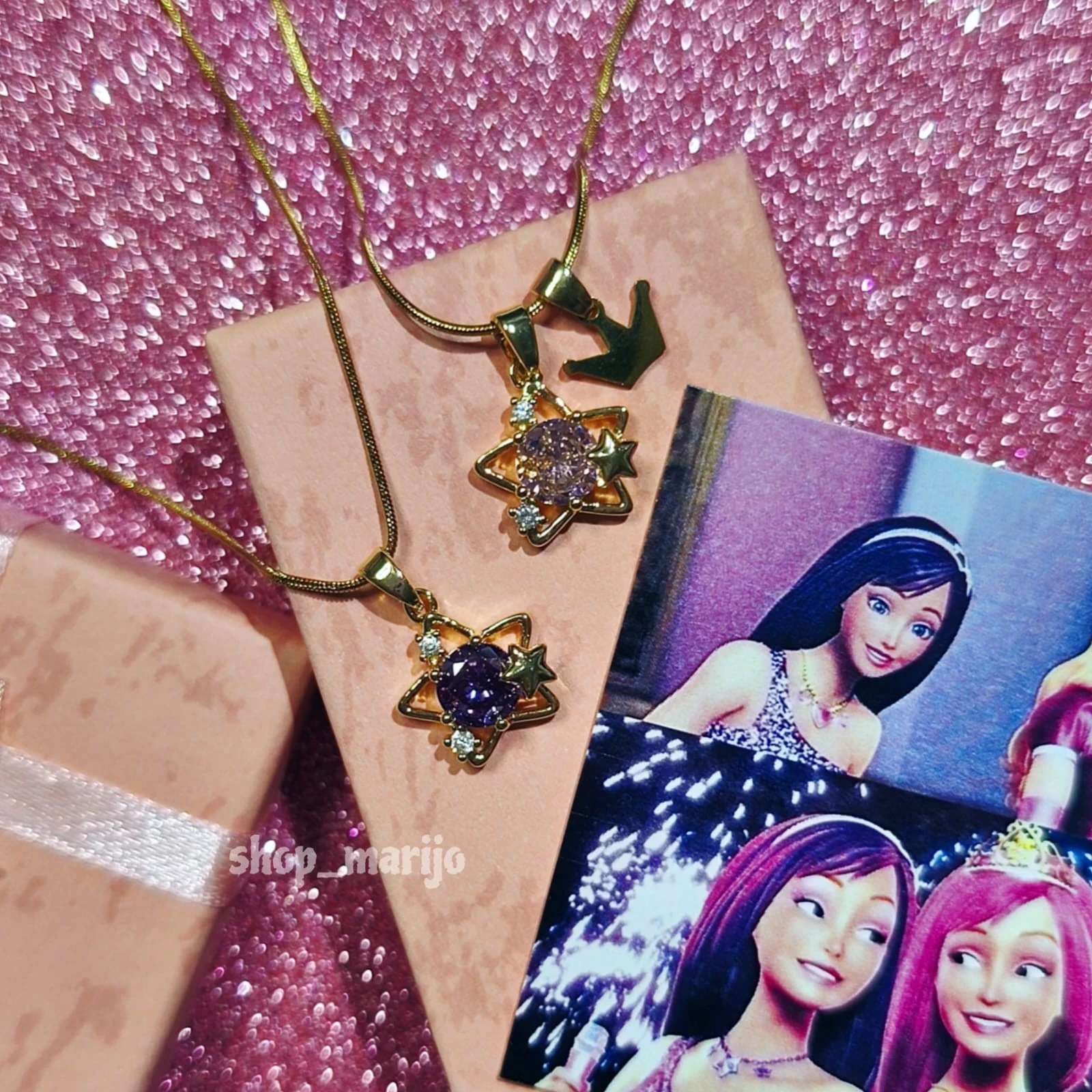Dúo Collares La Princesa y la Estrella de Pop 2