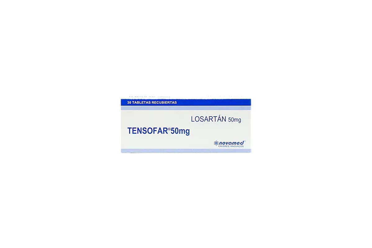 TENSOFAR 50 MG X 30 TBL LOSARTAN