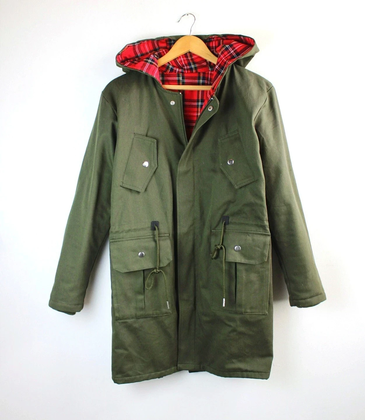 Parka verde militar 