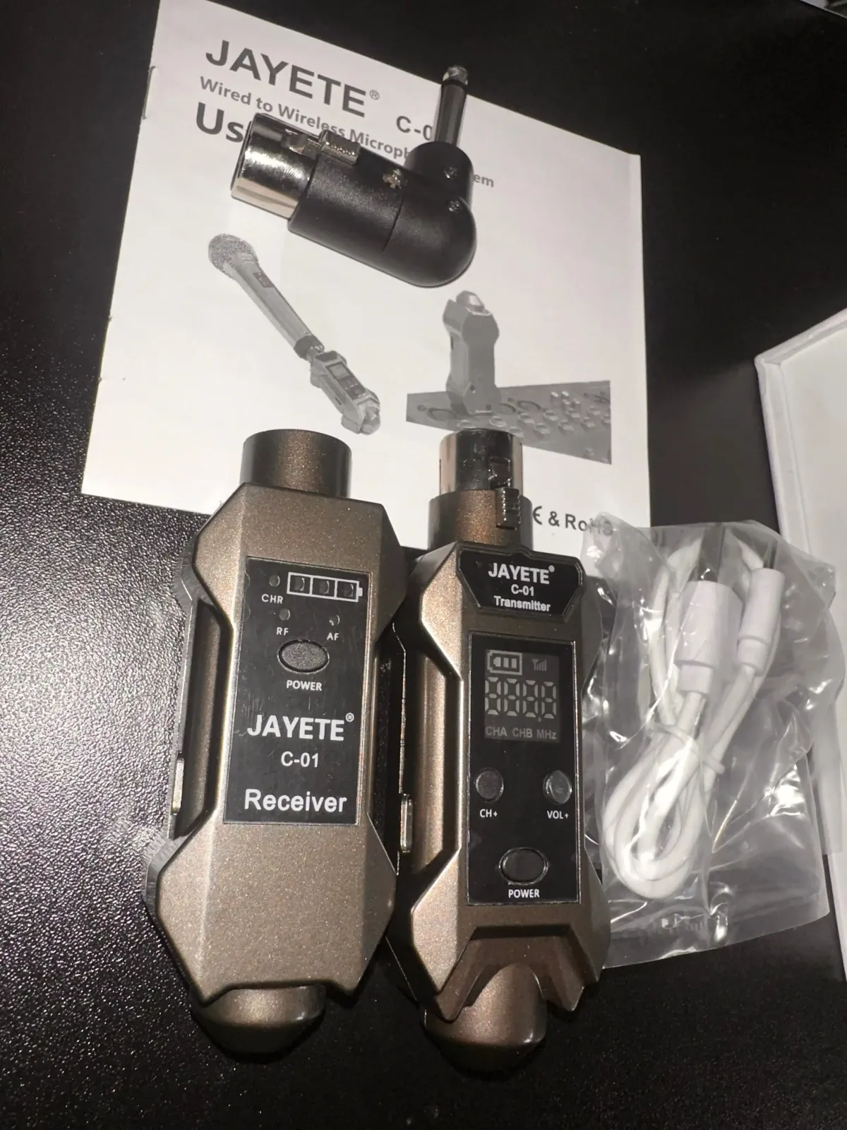 Sistema Inalámbrico De Micrófono Transmisor Receptor Uhf Dsp 2