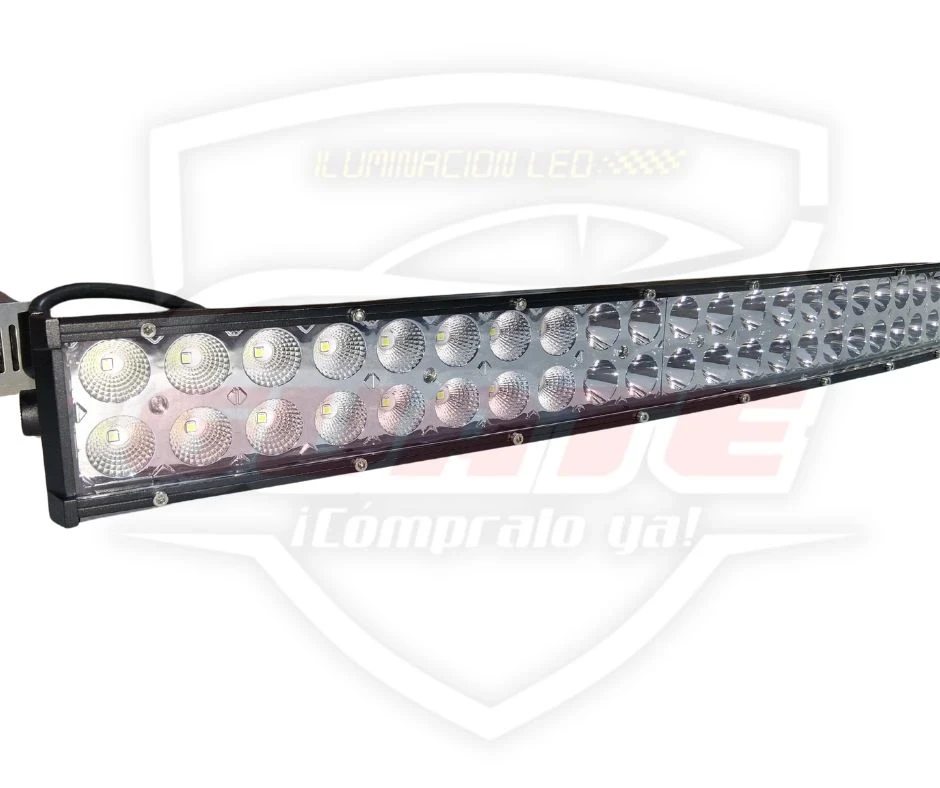 BARRA LED 42" CURVA BLANCA  2