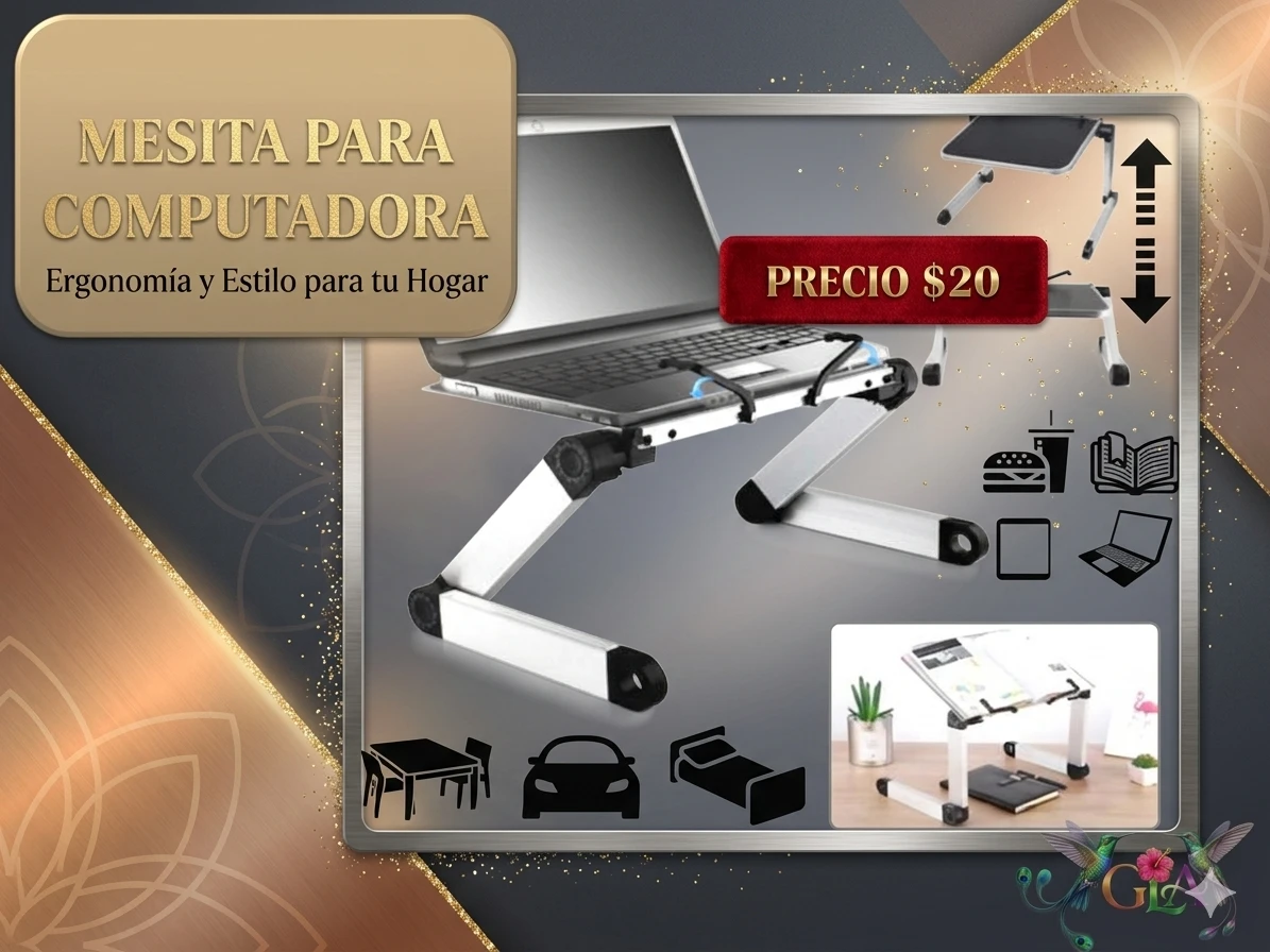 Mesita para computadors 