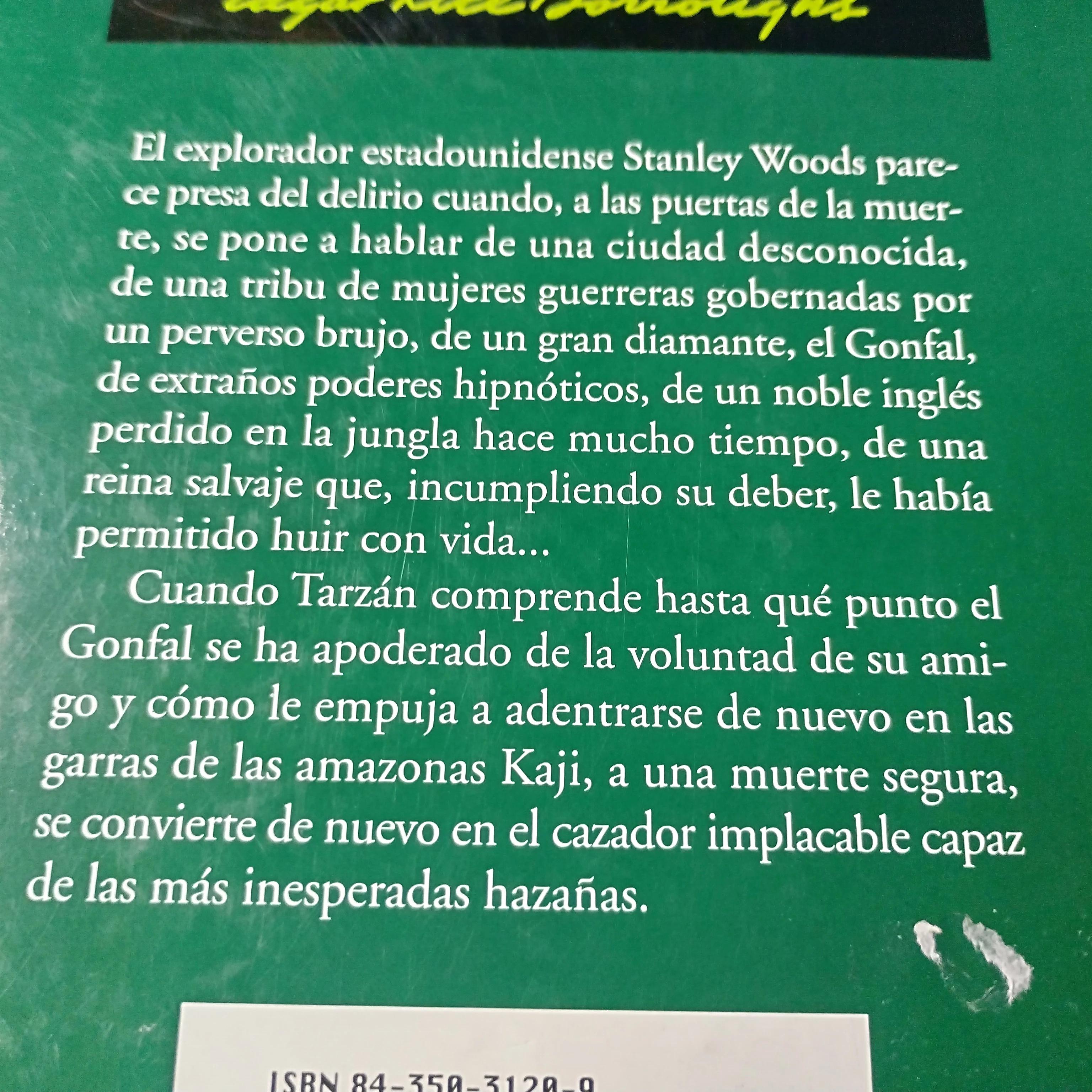 Tarzán el magnífico, Edgar Rice Burroughs nuevo  3