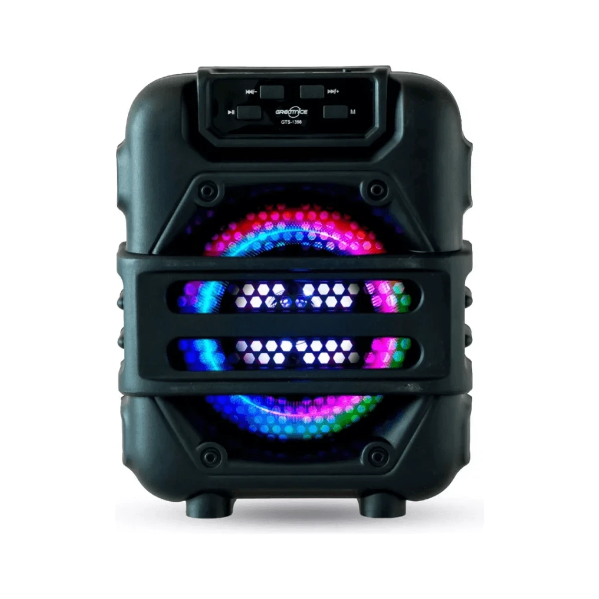 Parlante Portatil 6.5" Bluetooth GREATNICE Retroiluminado GTS-1398
