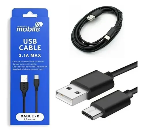 cable tipo c carga rapida mobile 