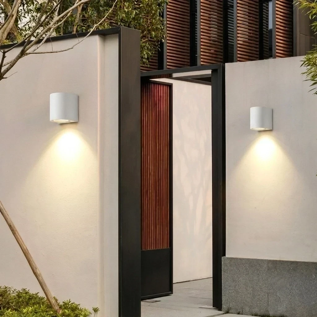 APLIQUE PARED BLANCO ENSI IP65 1L GU10 2