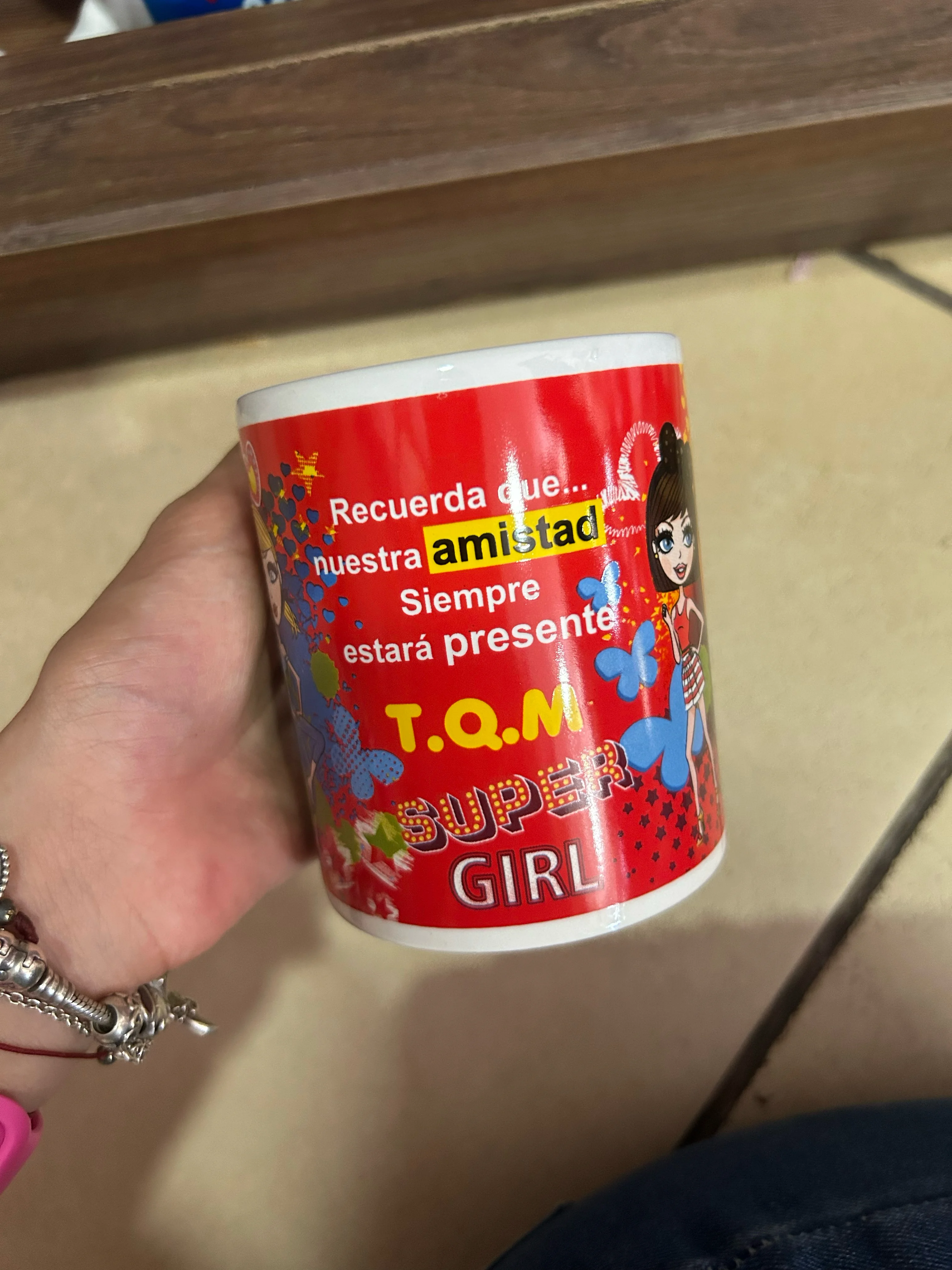 Taza amistad
