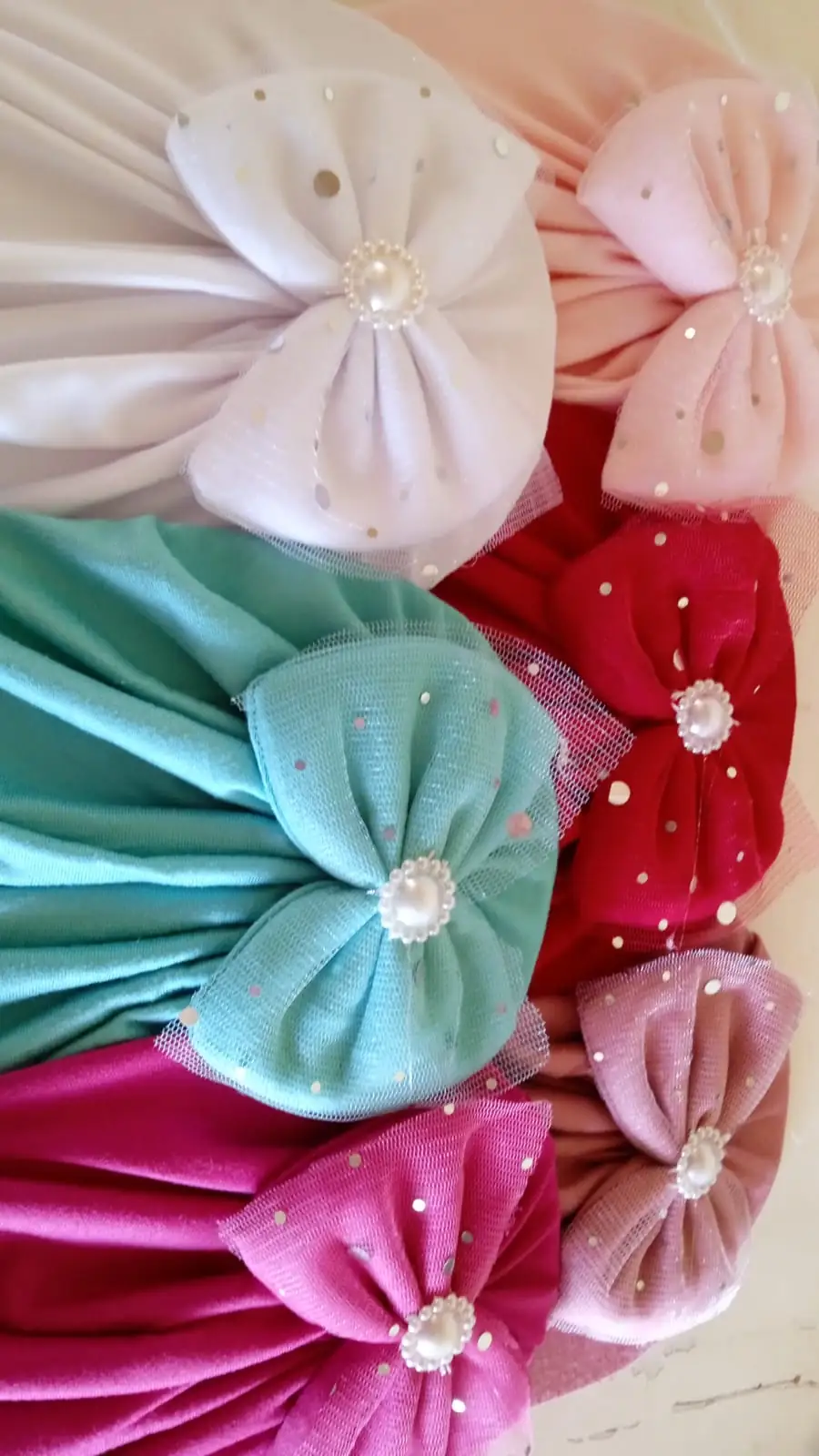 Turbante lazo con tull