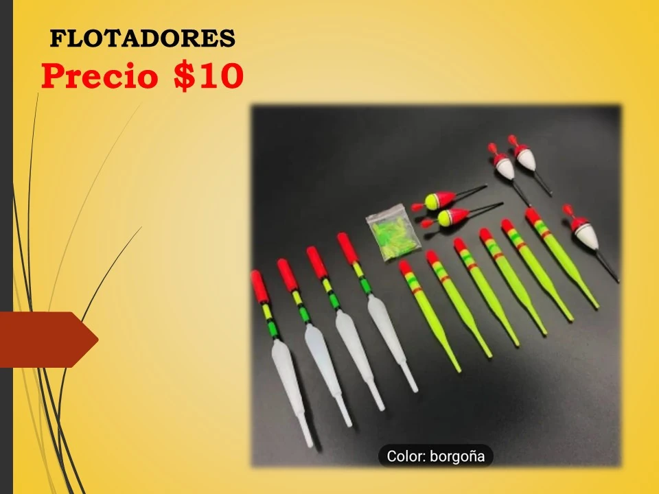 Caja de flotadores para pesca  2