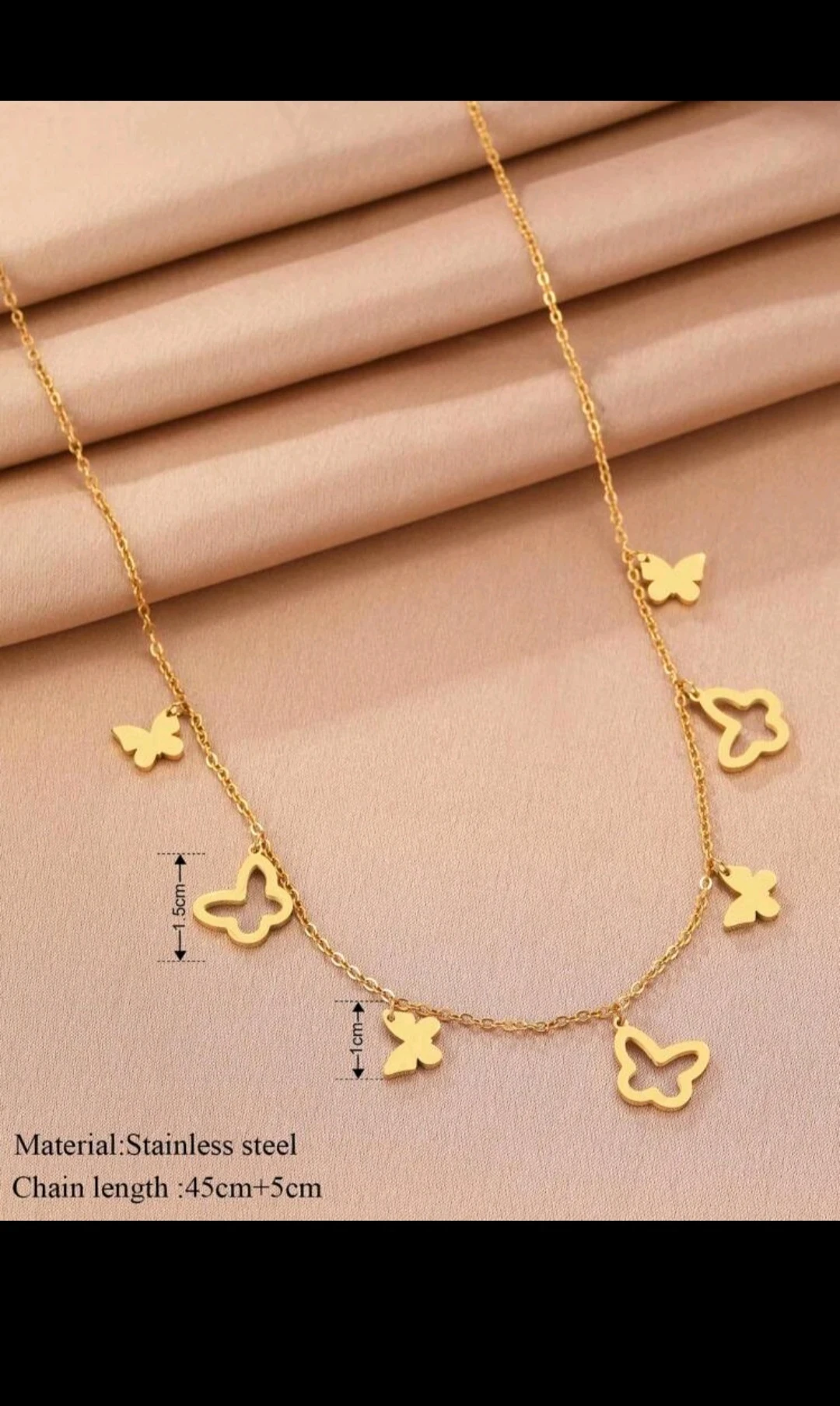 Collar colgante/ Diseño de Mariposa 🦋 5
