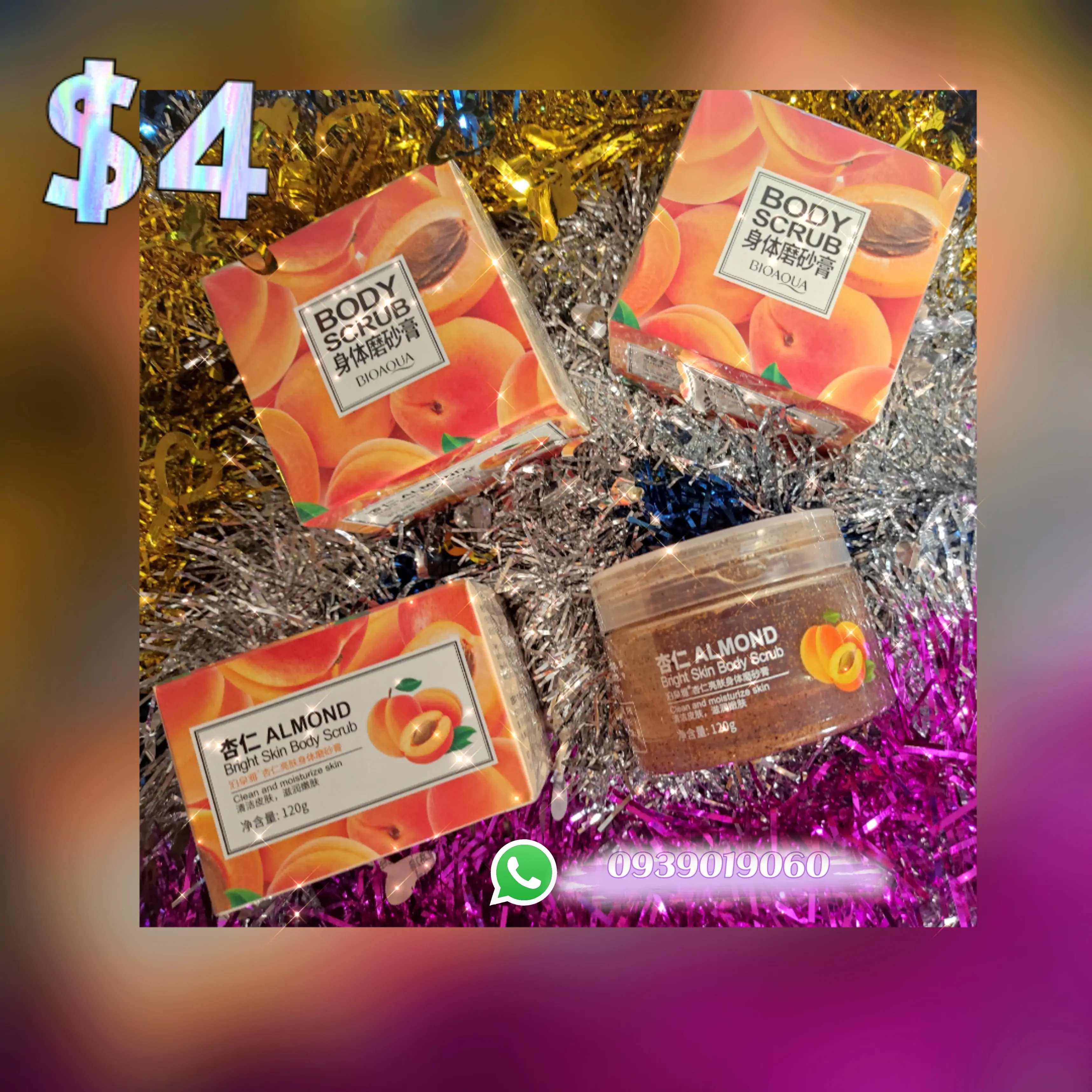 Exfoliante de durazno 2🍑