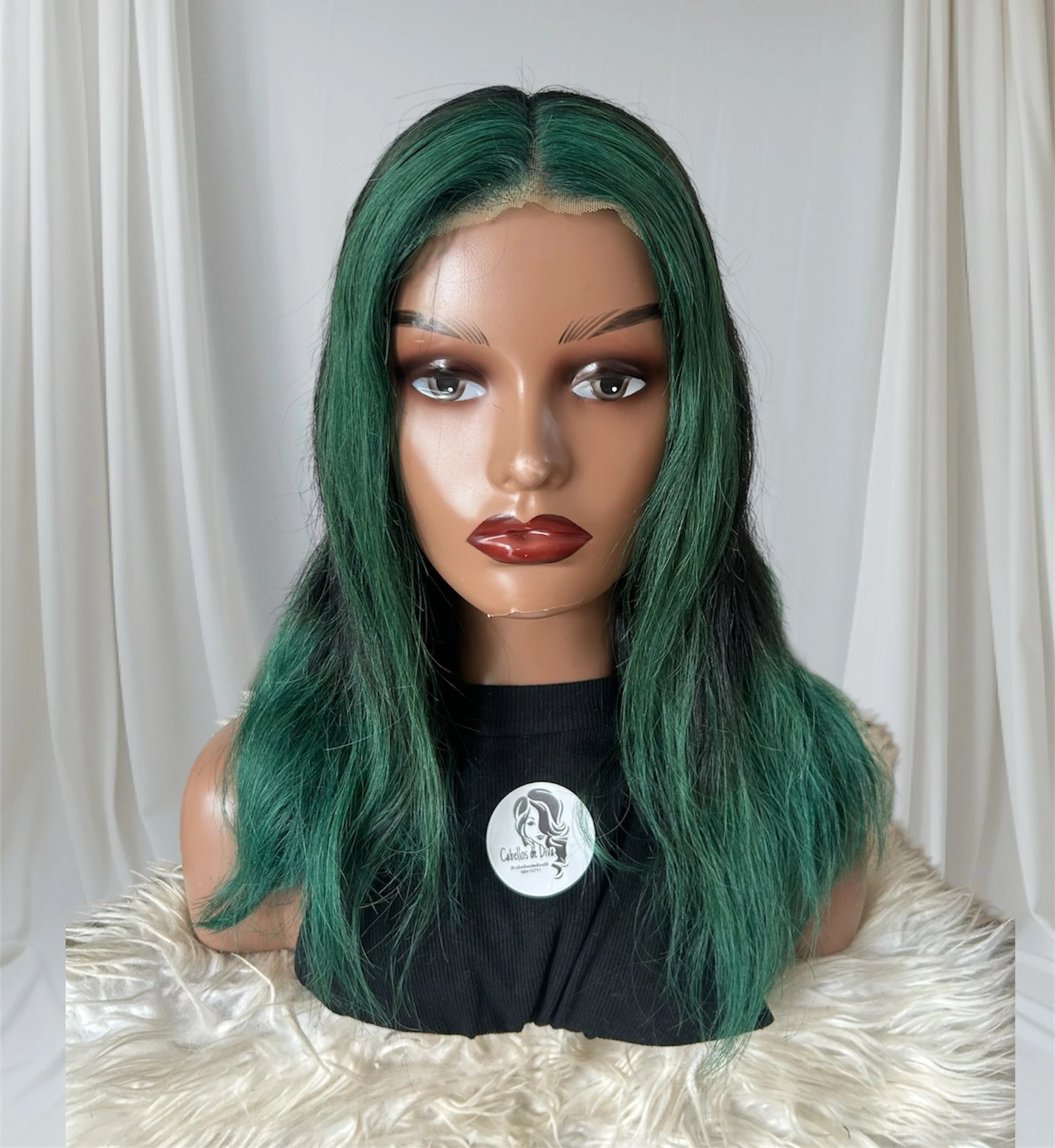 Peluca cabello humano 16” 13x4 