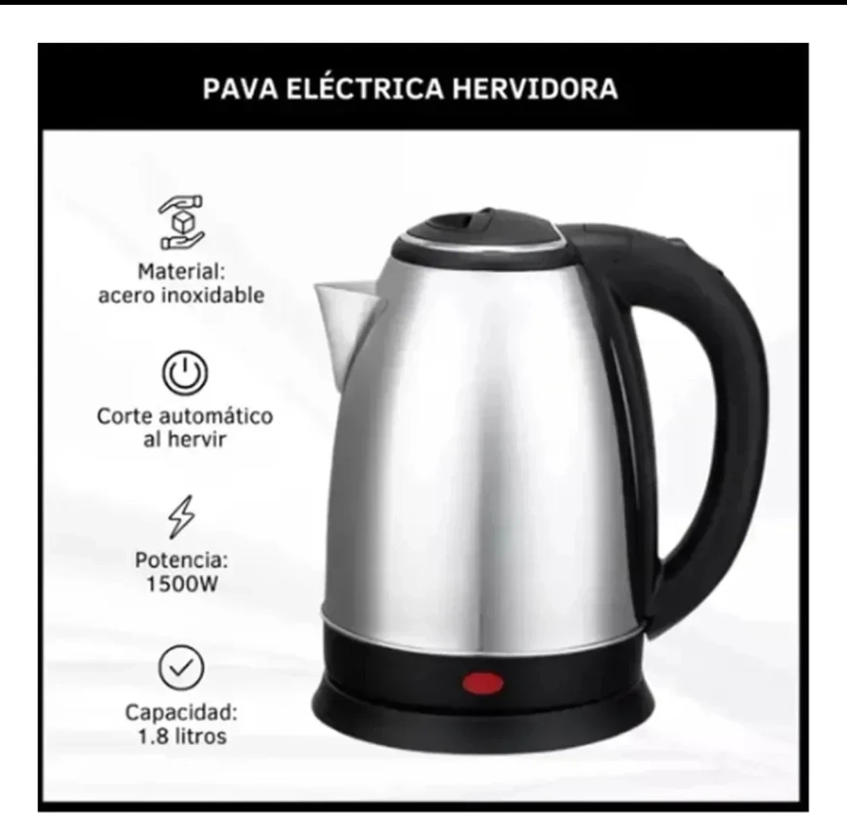 PAVA ELÉCTRICA BIG STAR (DETALLE ESTÉTICO)
