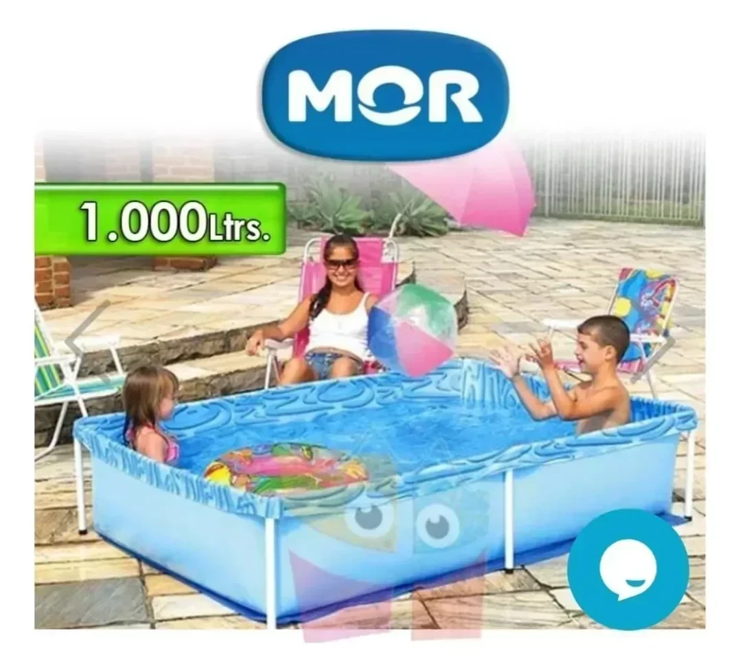 PILETA DE LONA MOR 1000LTS